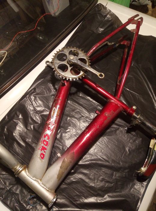 Вело рама на 20" колеса