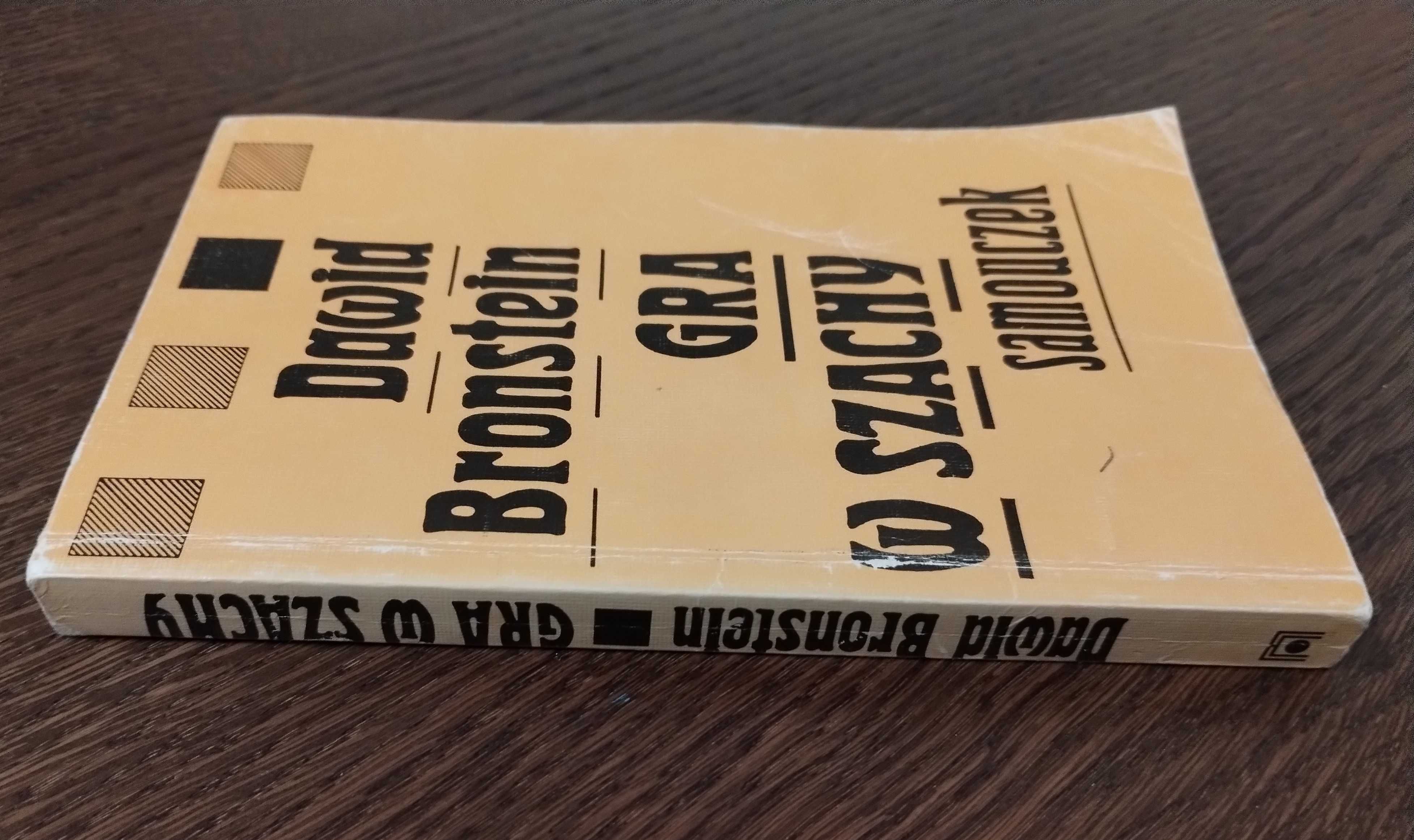 Książka "Gra w szachy. Samouczek" Dawid Bronstein 1989