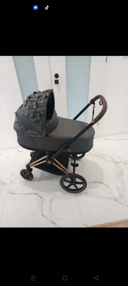 Wózek cybex priam Simply flowers zestaw