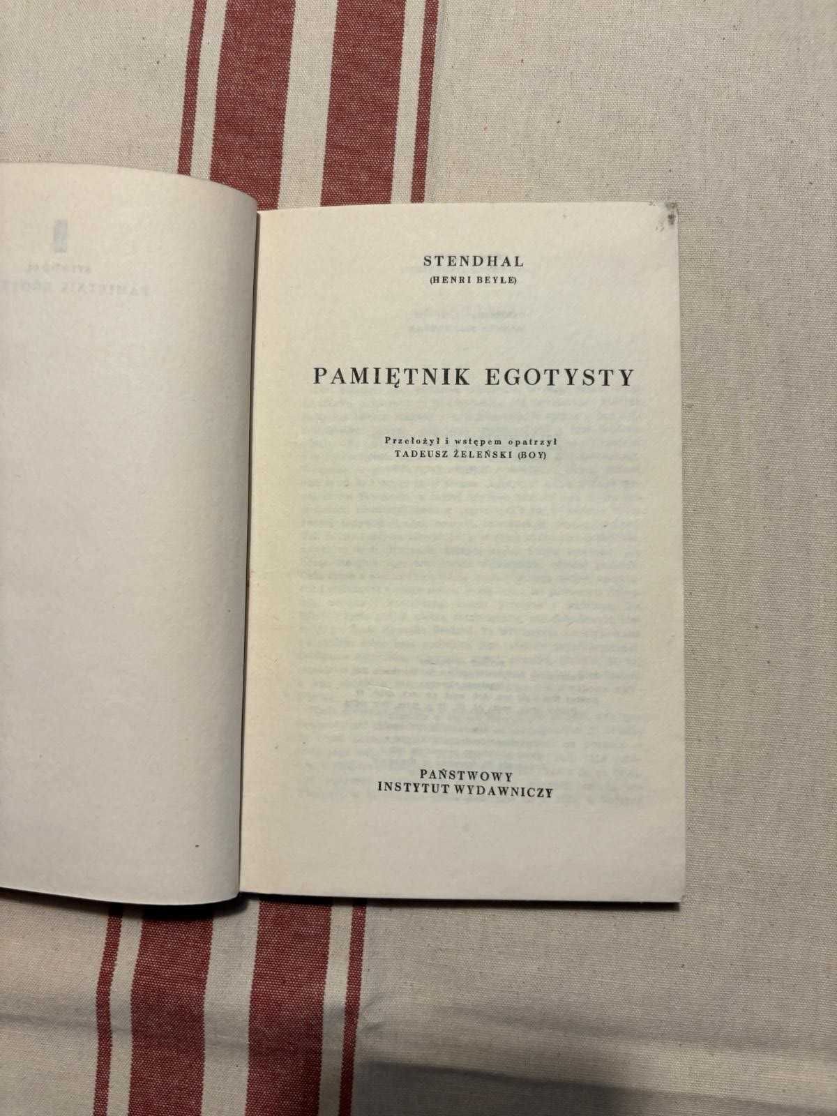 Stendhal - Pamiętnik egotysty