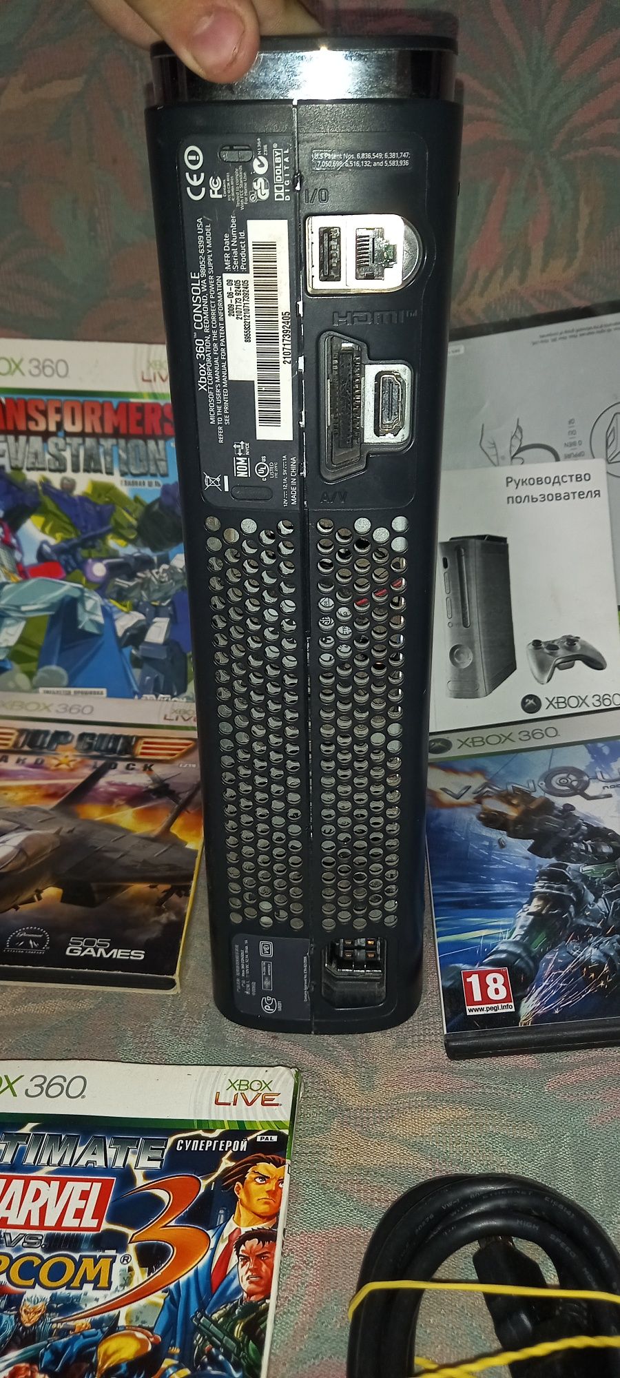 Продаю Xbox 360 120гб