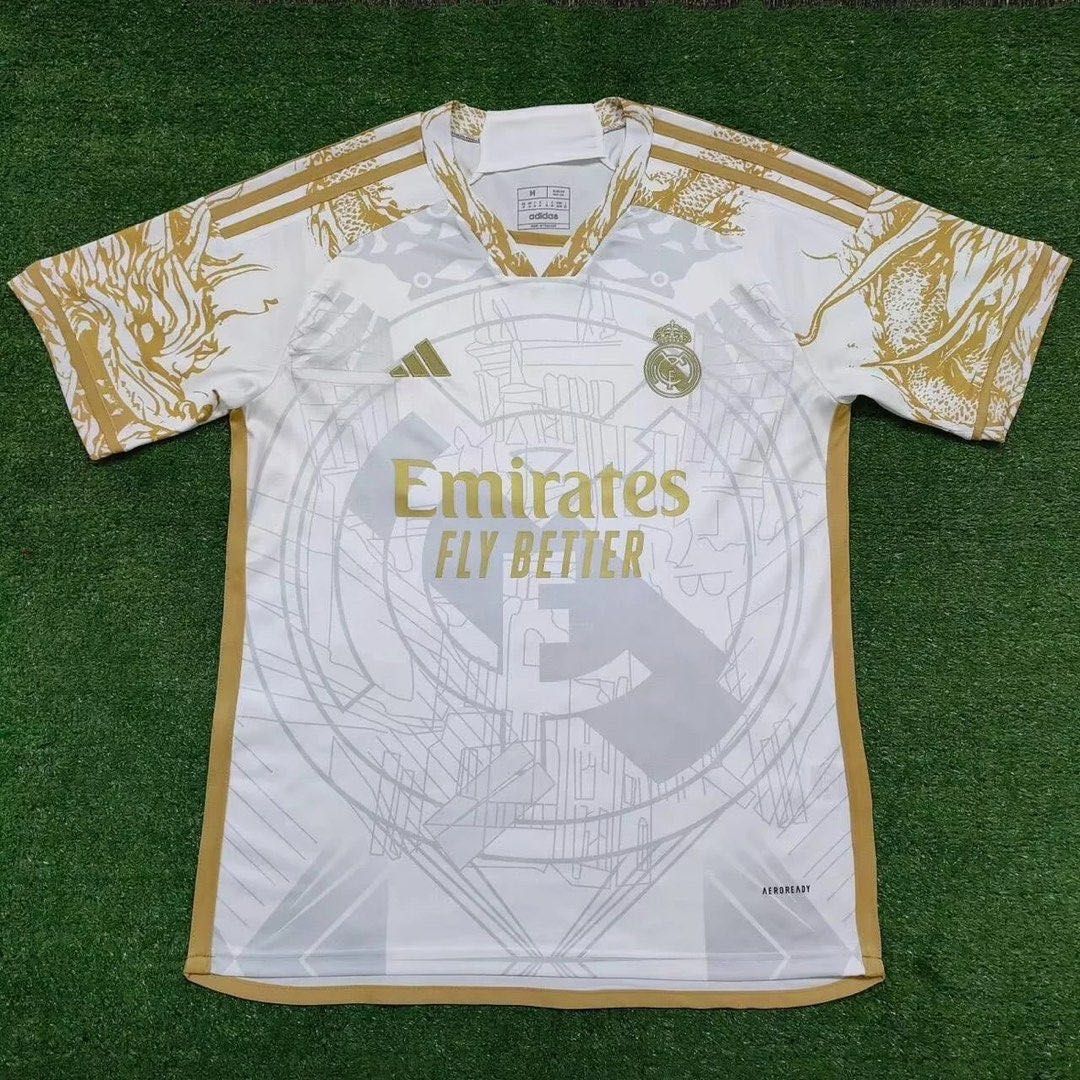 Camisola Real Madrid 2023 RMA Special Edition White Player Version