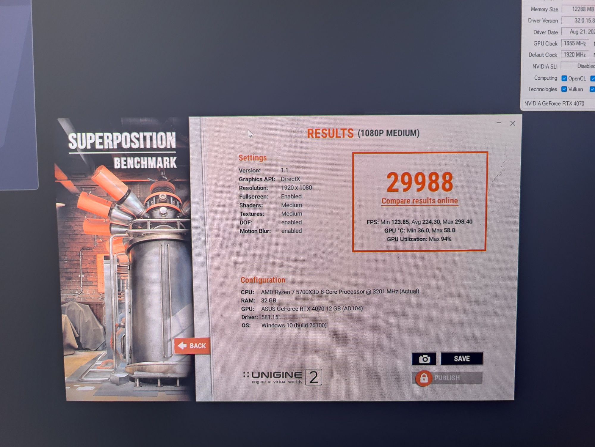 Відеокарта ASUS ROG STRIX RTX 4070 12 GB OC version