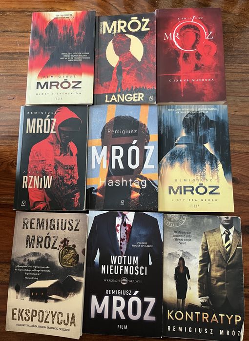 Remigiusz Mróz - 2 tytuły