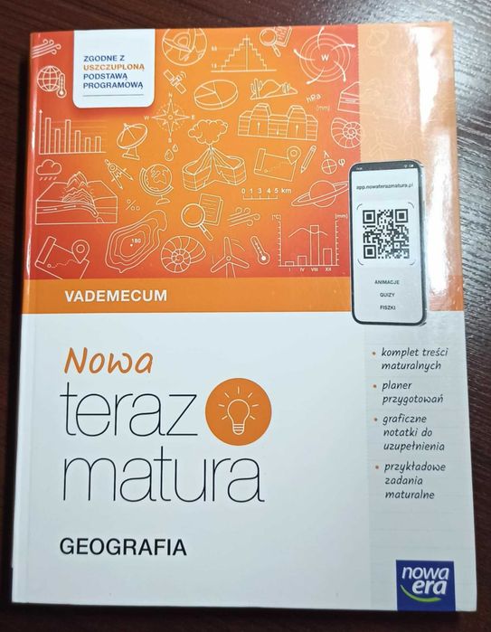 Nowa Teraz matura  Geografia. Vademecum. Zakres rozszerzony