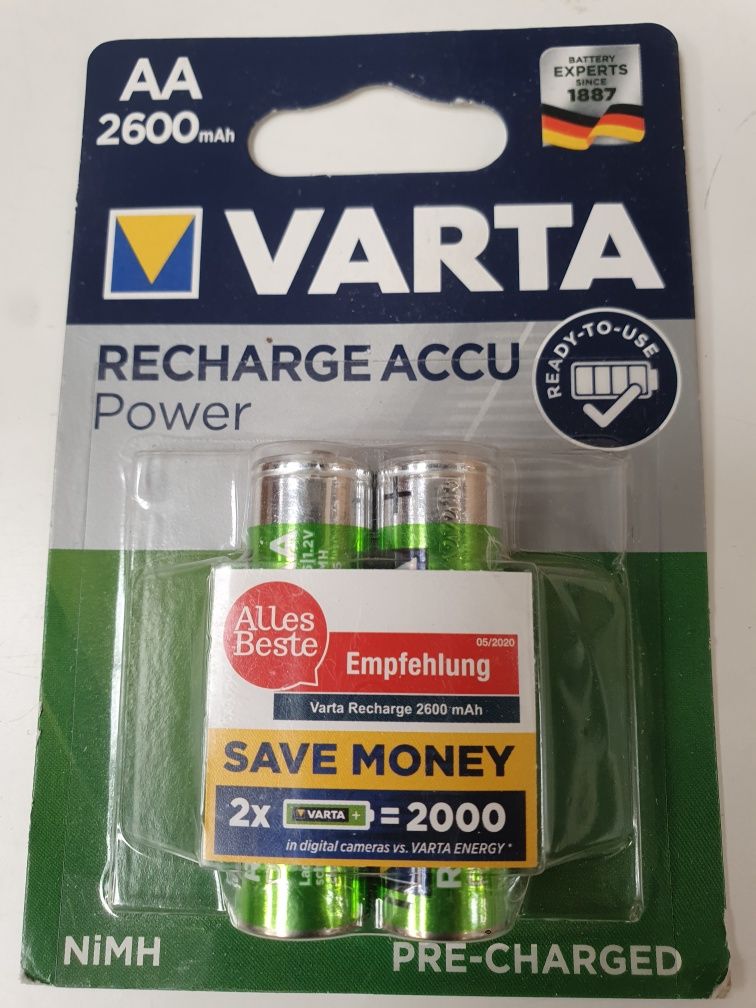 Akumulator  Varta AA (R6) 2600 mAh 2 szt