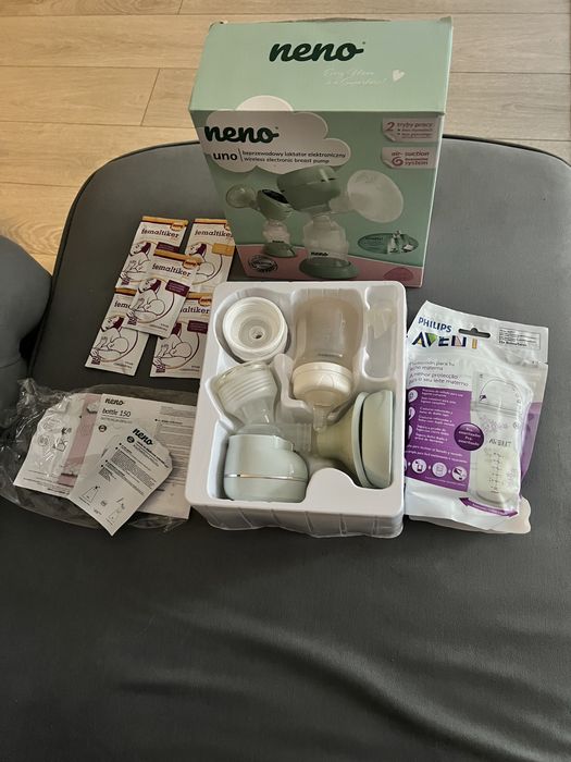 Laktator Neno Uno +Femaltiker +Woreczki na mleko