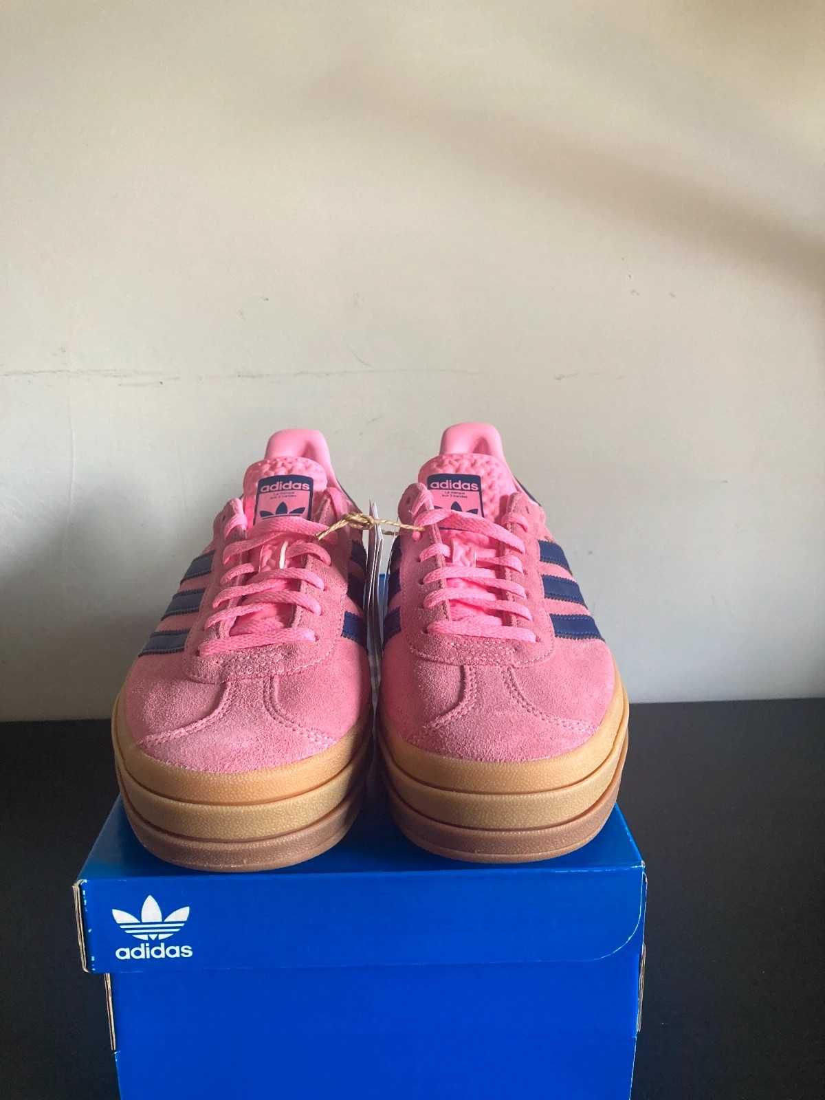 (Women) adidas Gazelle Bold 'Pink Glow Gum'  38
