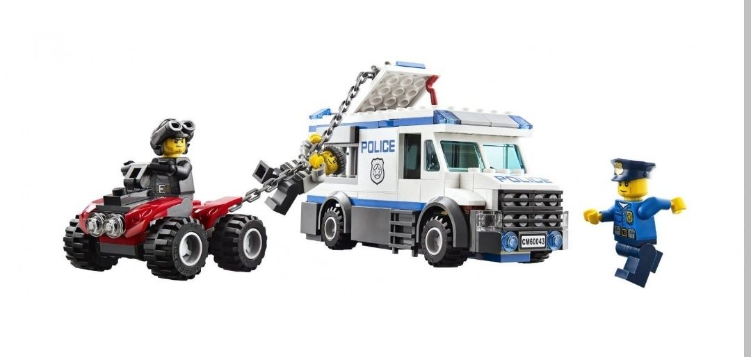 LEGO 60043 Policyjny transporter więźniów