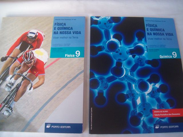 Livros Fisica e Quimica 9ºAno