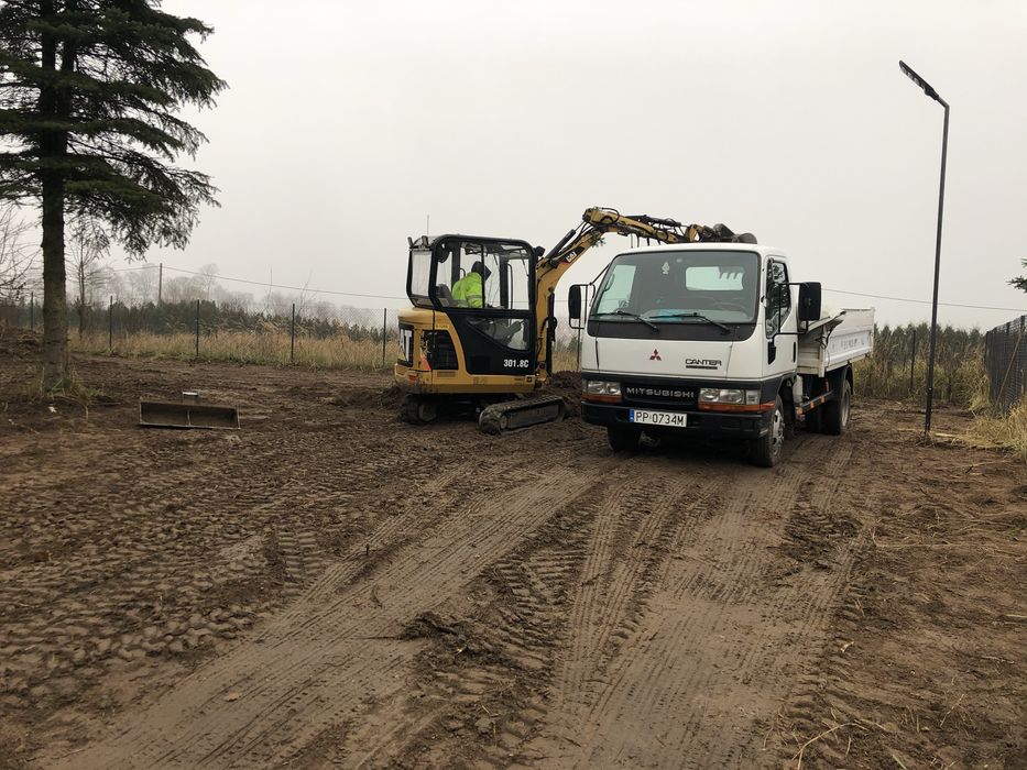 Usługi minikoparką – Piła, Wyrzysk, Chodzież, Złotów