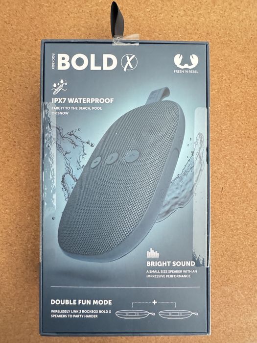 Coluna Bluetooth Portátil Fresh & Rebel Bold X Waterproof