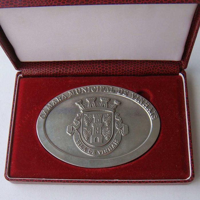 Medalha de Estanho Câmara Municipal de Vinhais Capital do Fumeiro