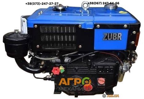 Двигун Зубр R180NM дизельний 8 к.с., електростартер, на мотоблок