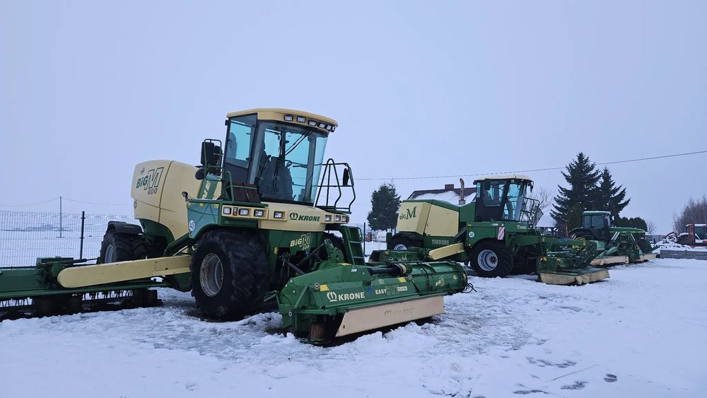 Krone Easy Cut 9140 CV Collect Kosiarka dyskowa Krone Big M/ Big M 400  Collect z taśmami zrzucającym bardzo 1 pokos * BIG M ze żmijkami *