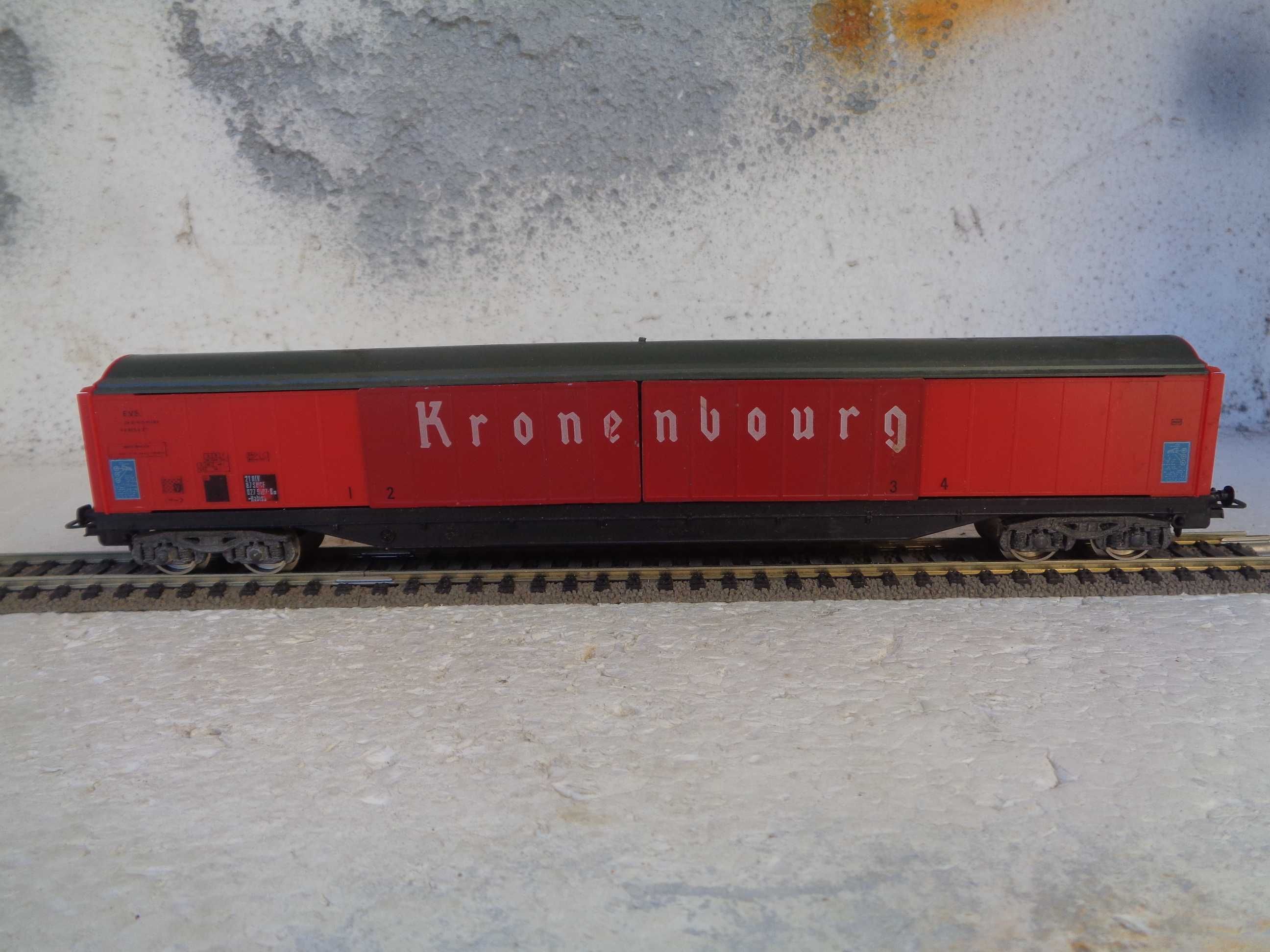1:87 LIMA Carruagem grande mercadorias portas de abrir Kronenbourg