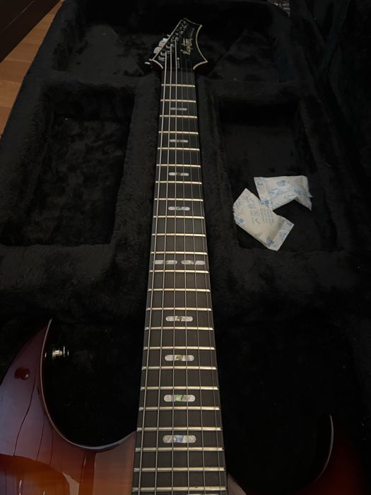 Hagstrom Ultralux XL-2 HH Burgundy Burst