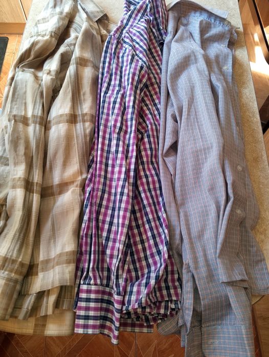 Комплект 6 сорочок рубашок і шведок для чоловіка