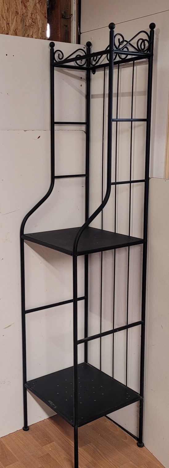Regał metalowy łazienkowy Ikea Ronnskar wąski