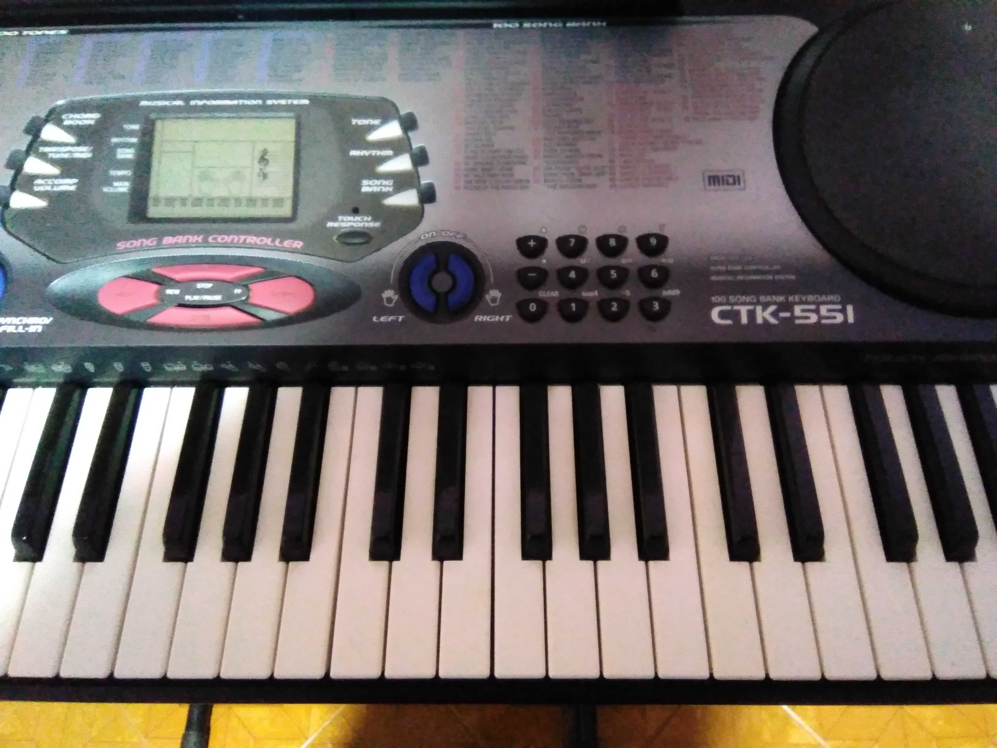 Órgão Casio CTK551