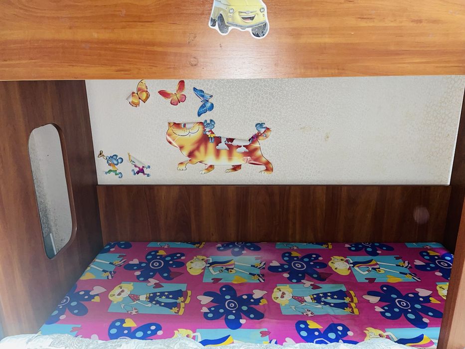 Двоярусне ліжко(двух ярусне ліжко,дитяче ліжко)