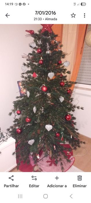 Árvore de Natal com 1, 50m