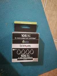 Wkład atramentowy Lexmark 105 xl tusz czarny do drukarki tanio