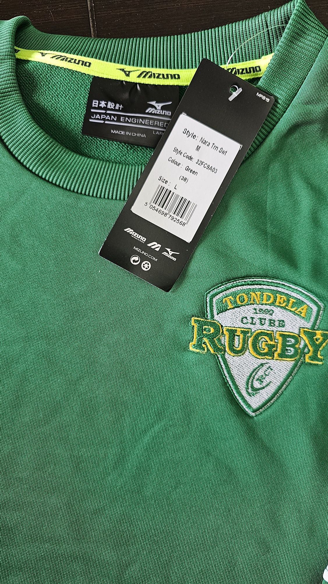 Sweetshirt  MARCA - Mizuno. (Novas c/Etiqueta)
