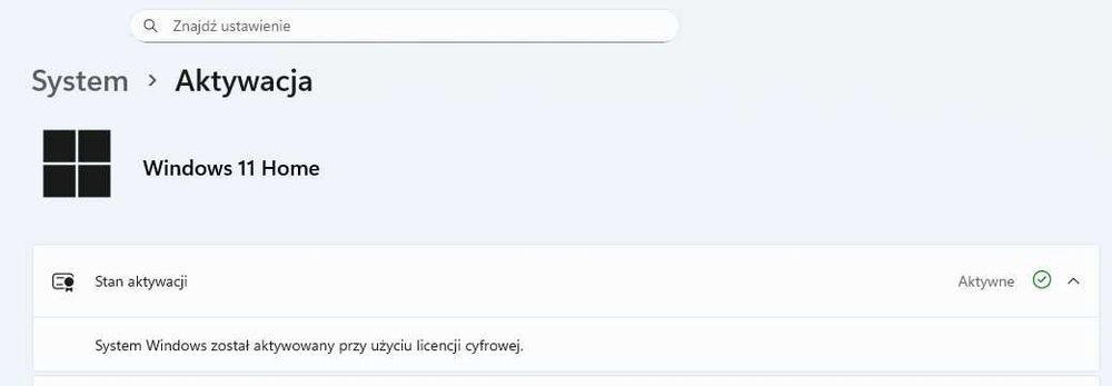 Laptop  Intel 11gen. 500Gb ssd m.2, 8 Gb ddr4 , 17,3 cale + ładowarka