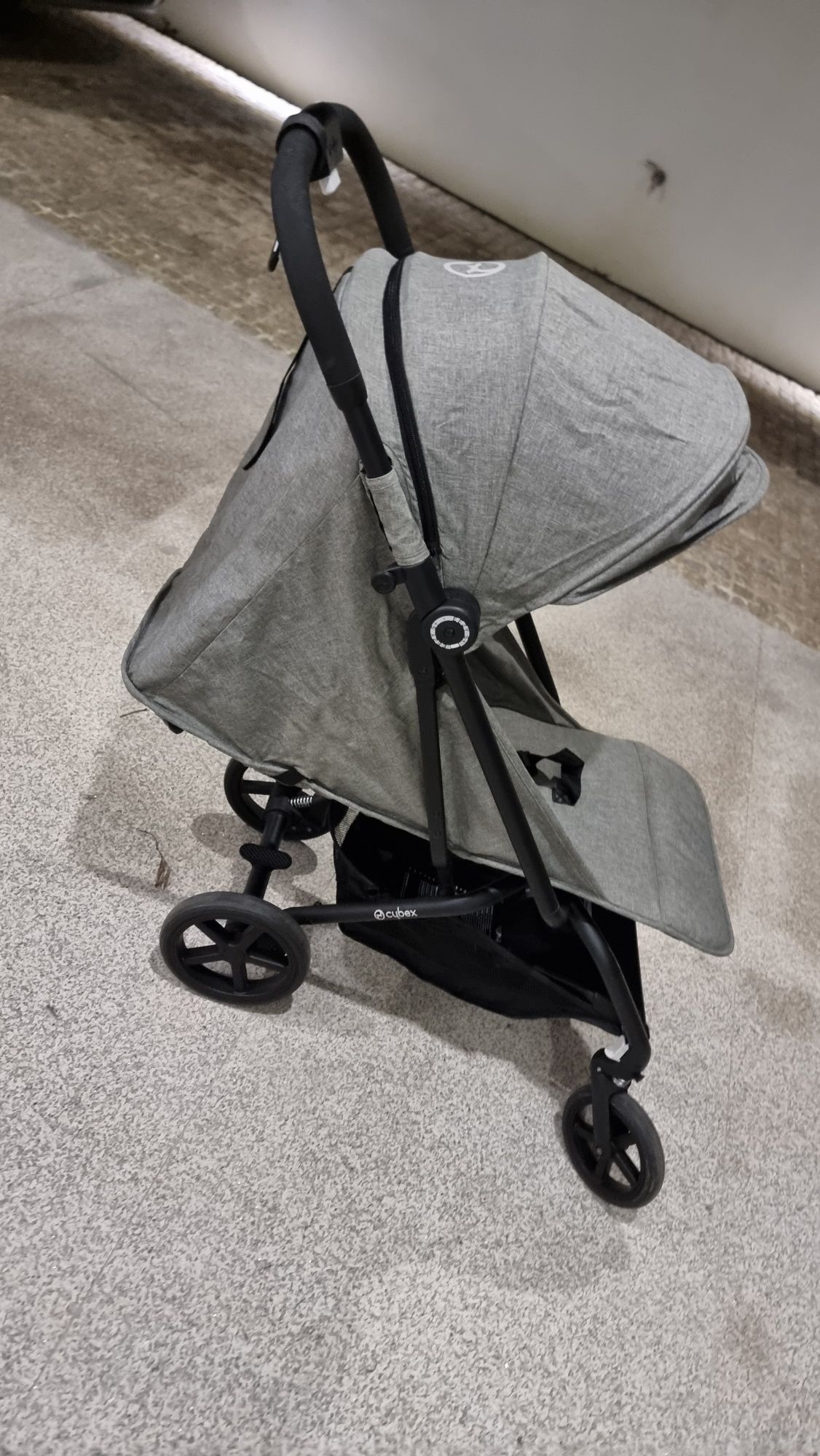 Cybex Eezy S+ cinza, (muito bom estado)