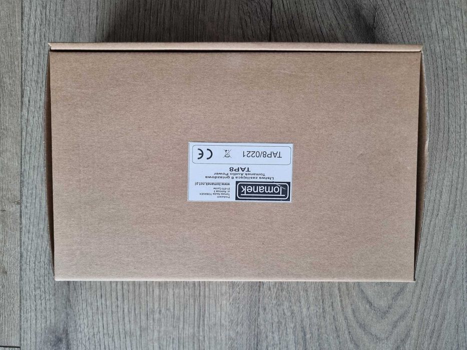 Tomanek TAP8 z DC blokerami - listwa zasilająca do sprzętu audio