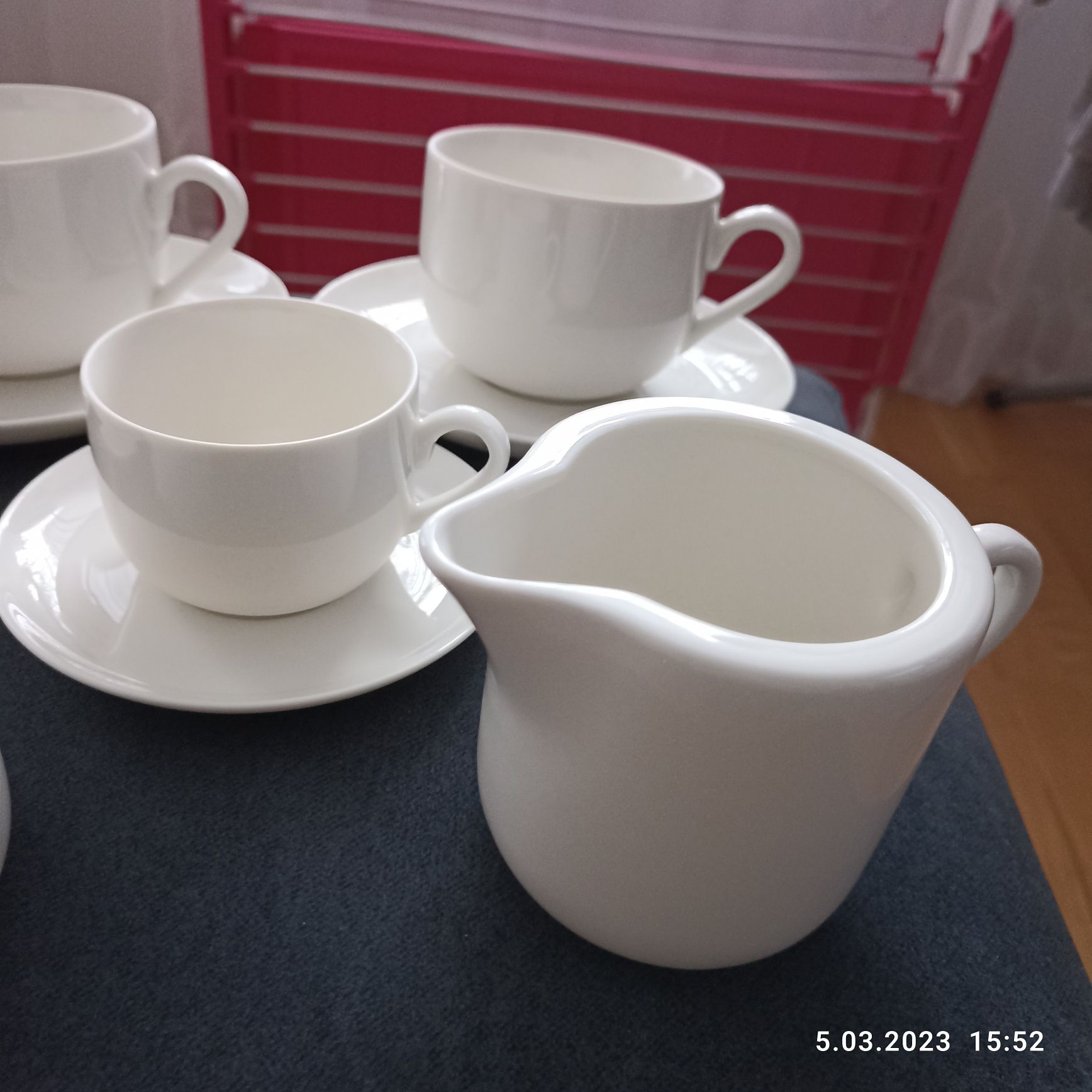 Komplet kawowo - herbaciany Fine Royal Porcelain