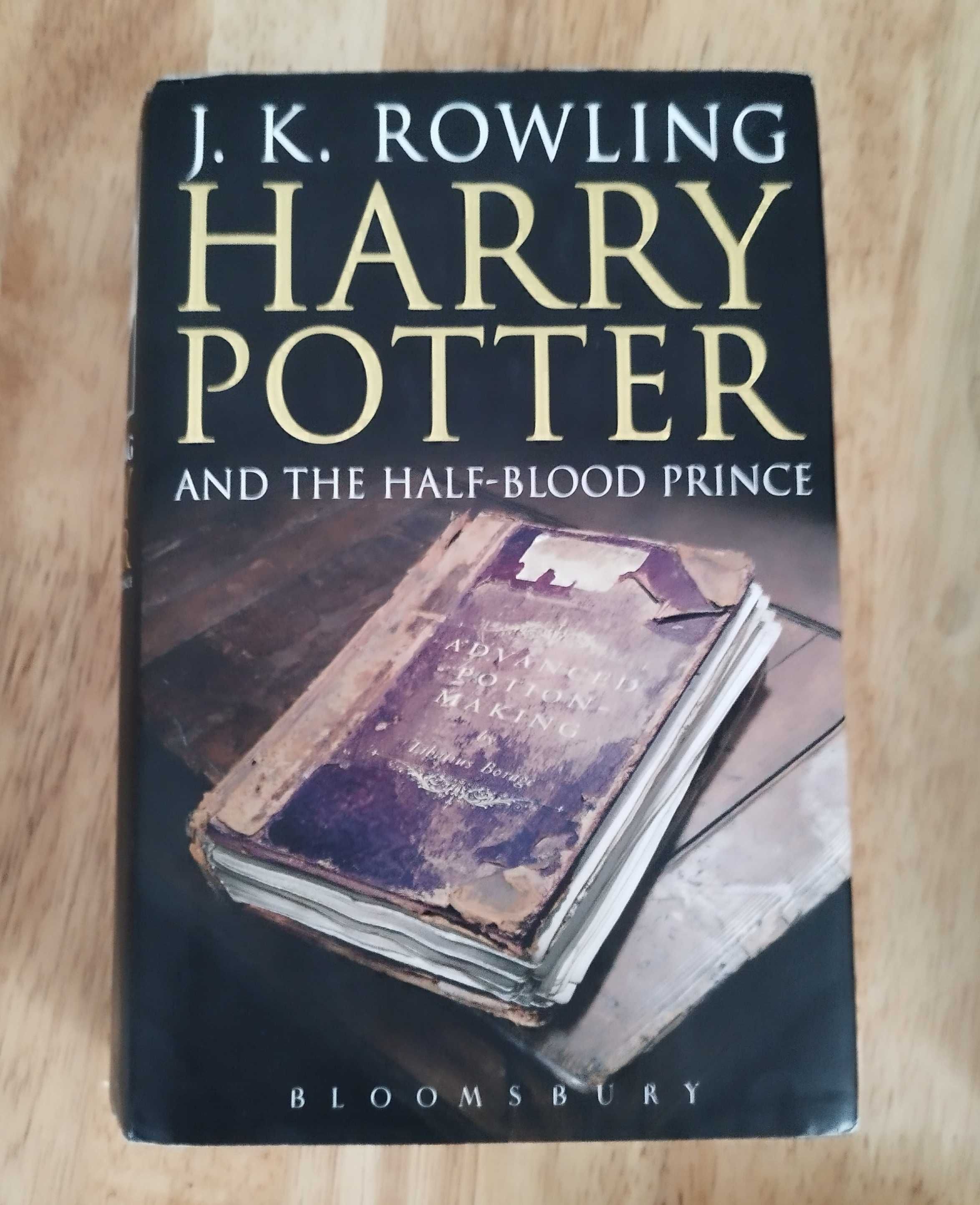 Książki Harry Potter w wersji angielskiej