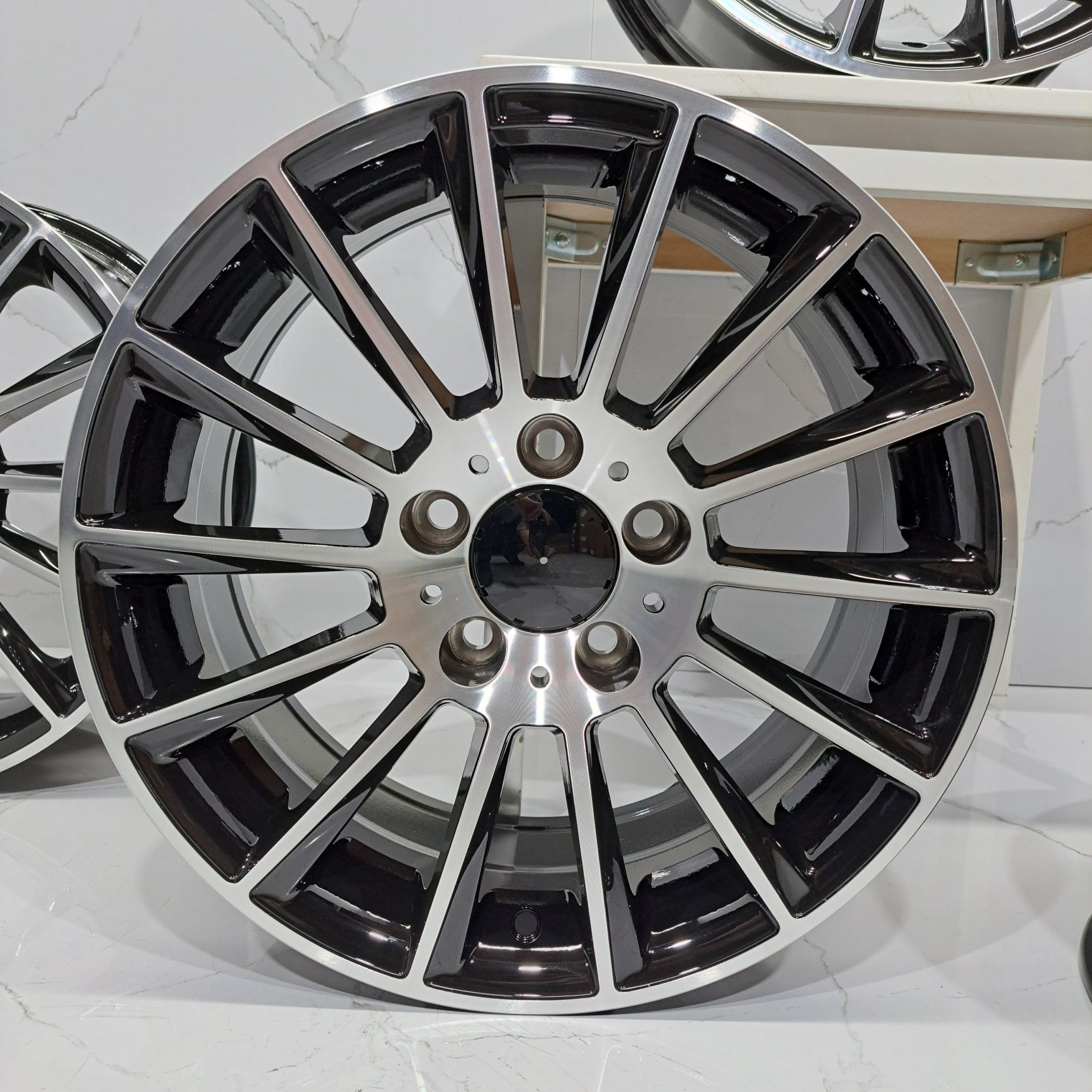 Jantes 16" LOOK Mercedes AMG turbine classe A B C CLA Vito 5x112