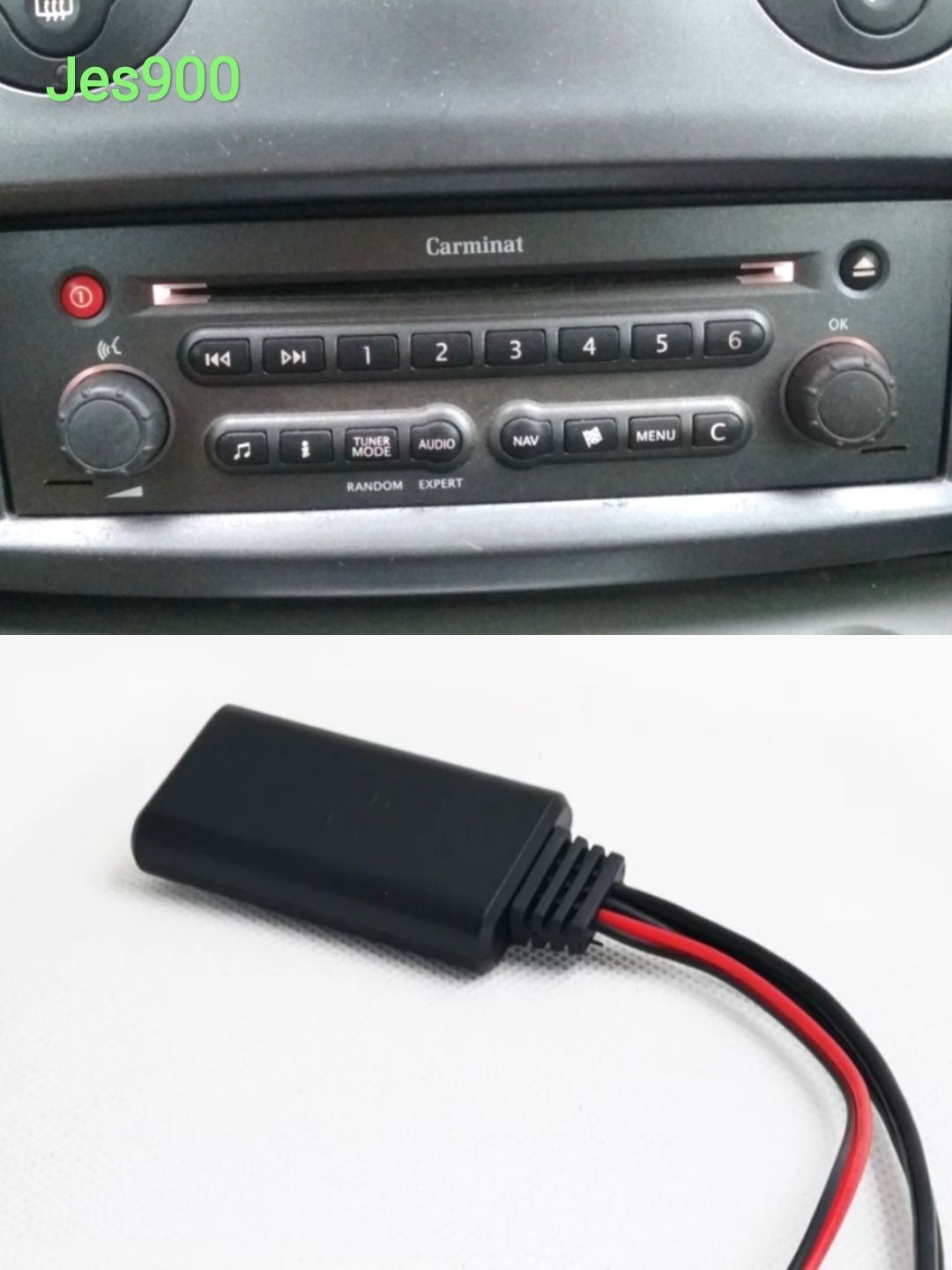 Bluetooth 5.0 Renault CARMINAT Cabasse Navi BT CD, ESCAPE IV AUX Рено