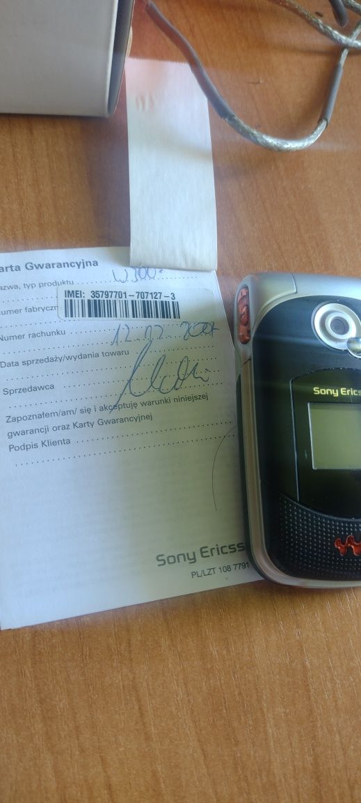 Sony Ericsson w300 unikat caly komplet bez simlocka