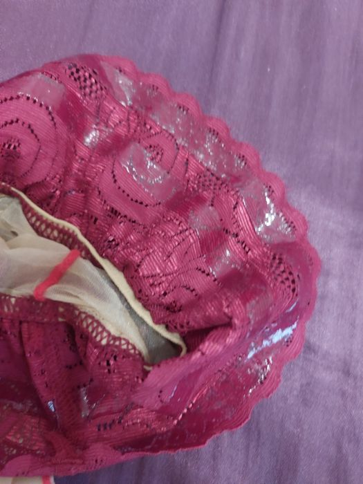 Pończochy damskie dekor czer