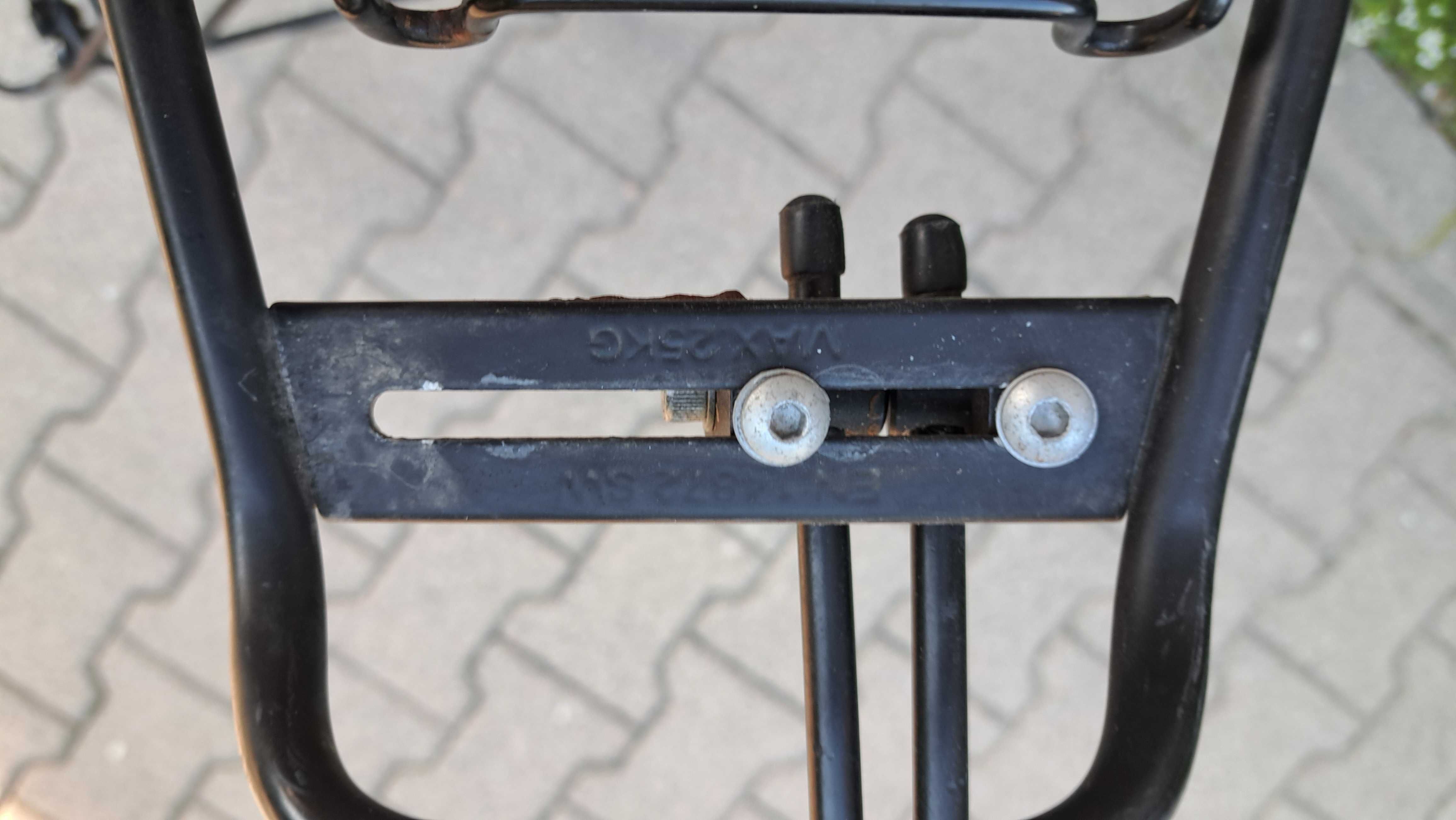 Bagażnik rowerowy VAX 25KG (EN14822 SW) – solidny i wytrzymały