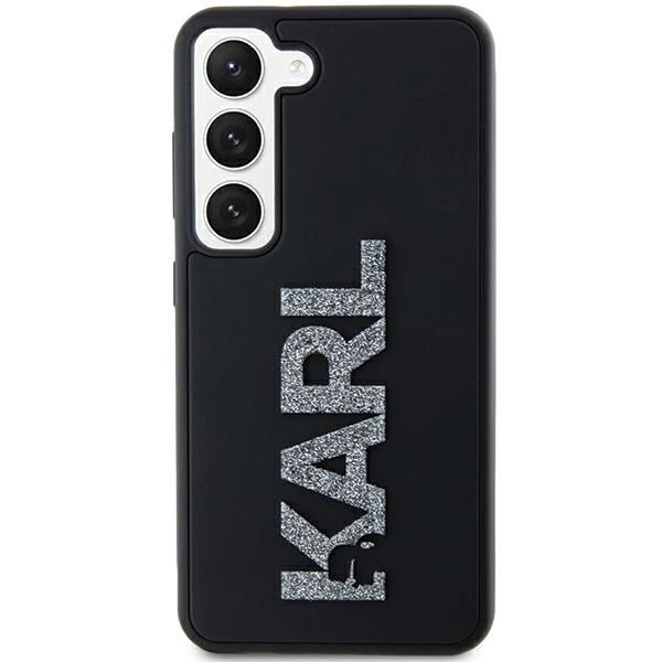Etui Karl Lagerfeld 3D Rubber Glitter Logo Na Samsung Galaxy S23 -