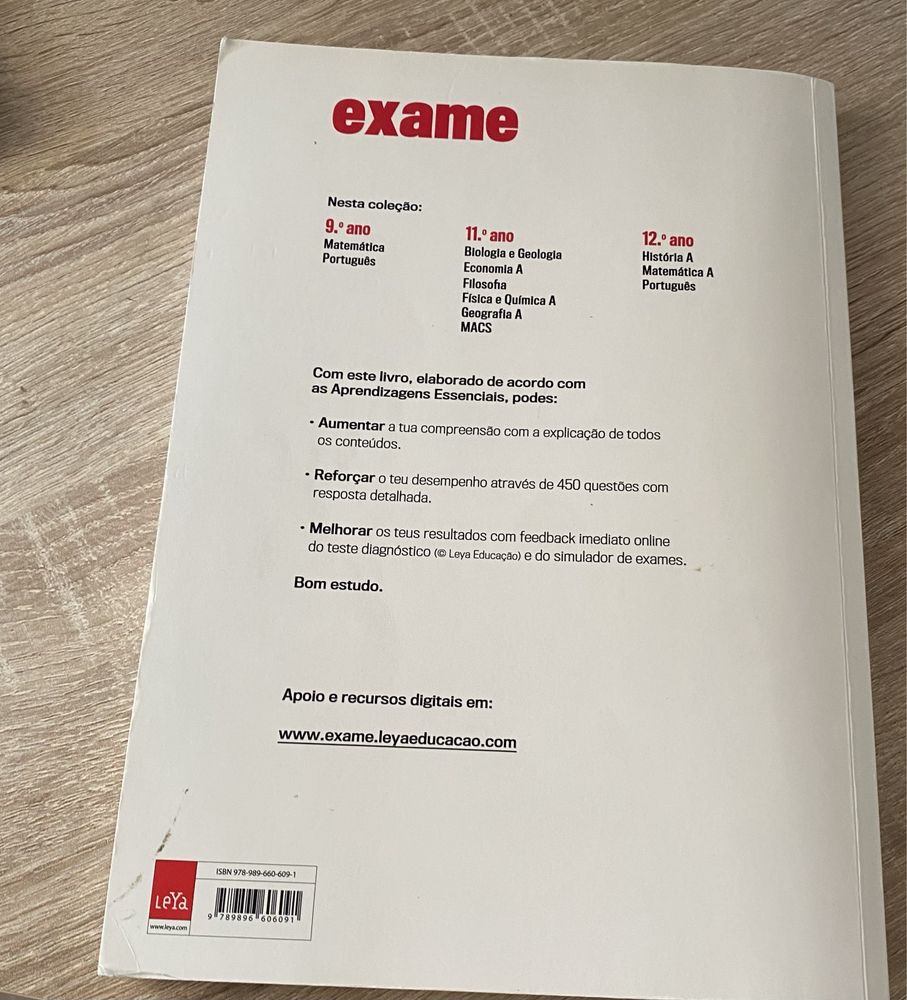 Manual de preparação oara exame