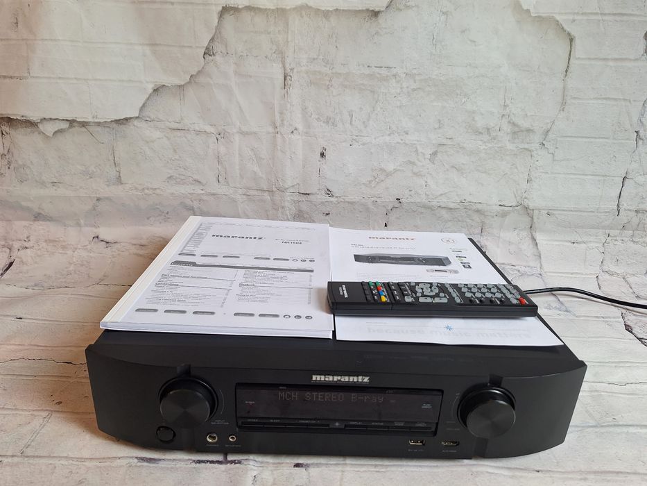 Marantz 5.1 NR1504 Spotify AirPlay ARC Net radio