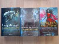 Coleção de livros "os artifícios negros" da cassandra clare