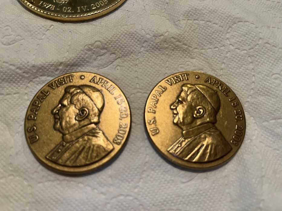 Moneta kolekcjonerska U.S Papal Visit April 15.20.2008