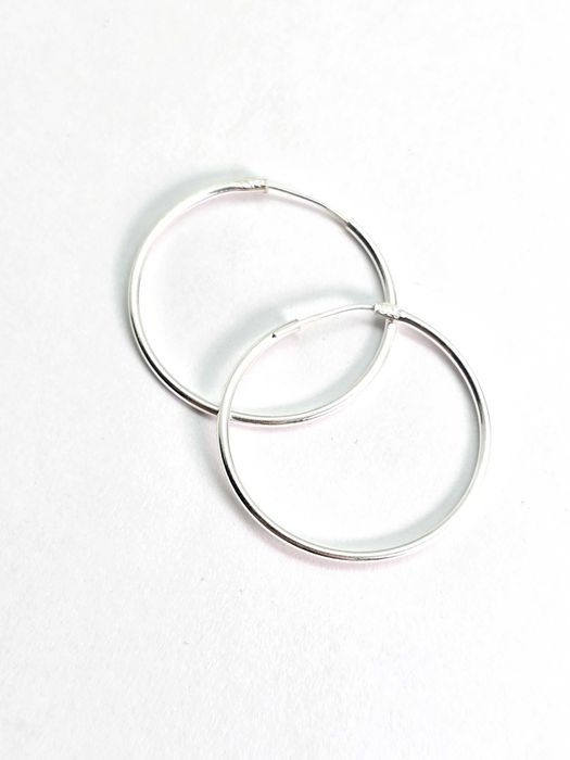 Srebrne kolczyki 925 Kółka - NOWE