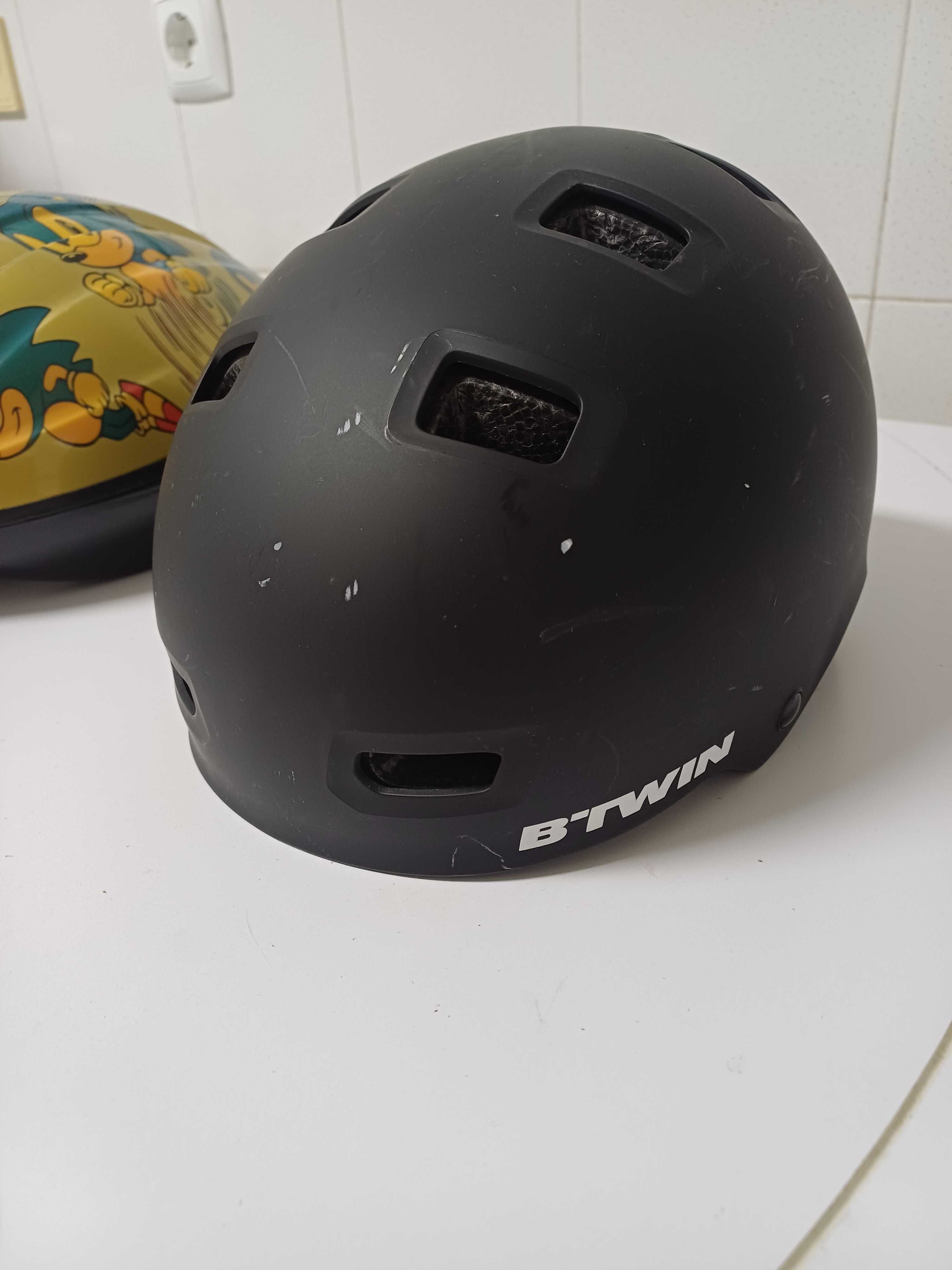 Capacetes de criança para desporto 3 unidades