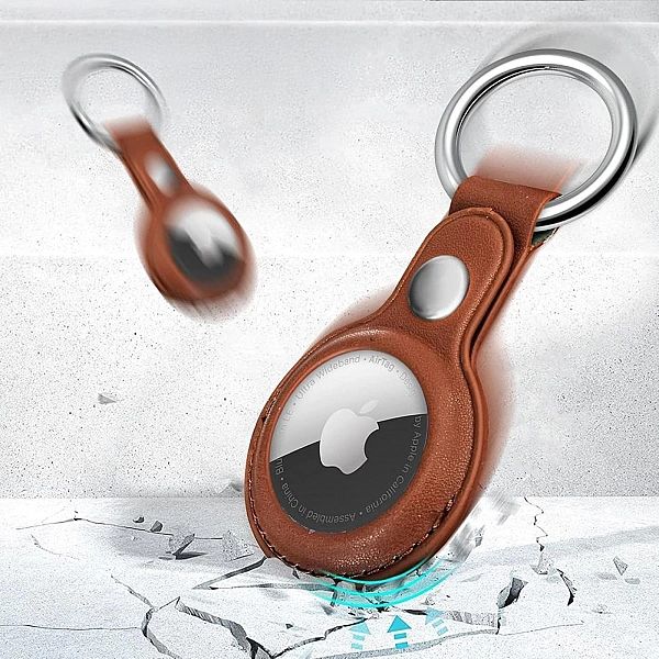Tech-Protect Naturalfit Apple Airtag 1 / 2 Brown