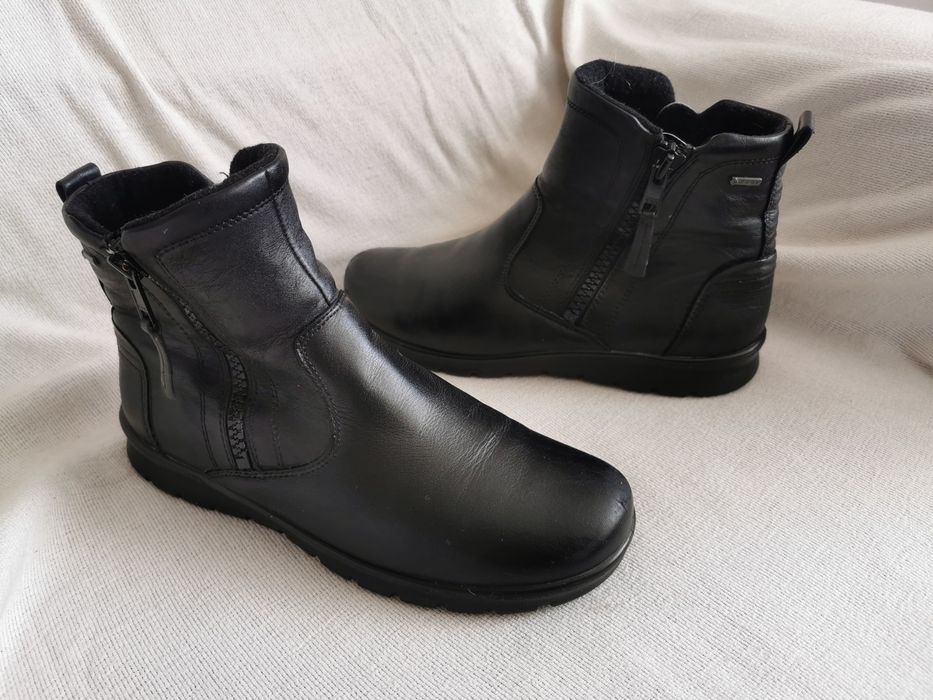 Ecco Babett Boot Gore Tex botki skórzane 39