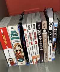 Mangas diversos           One Piece, Naruto, Death NOTE, ETC