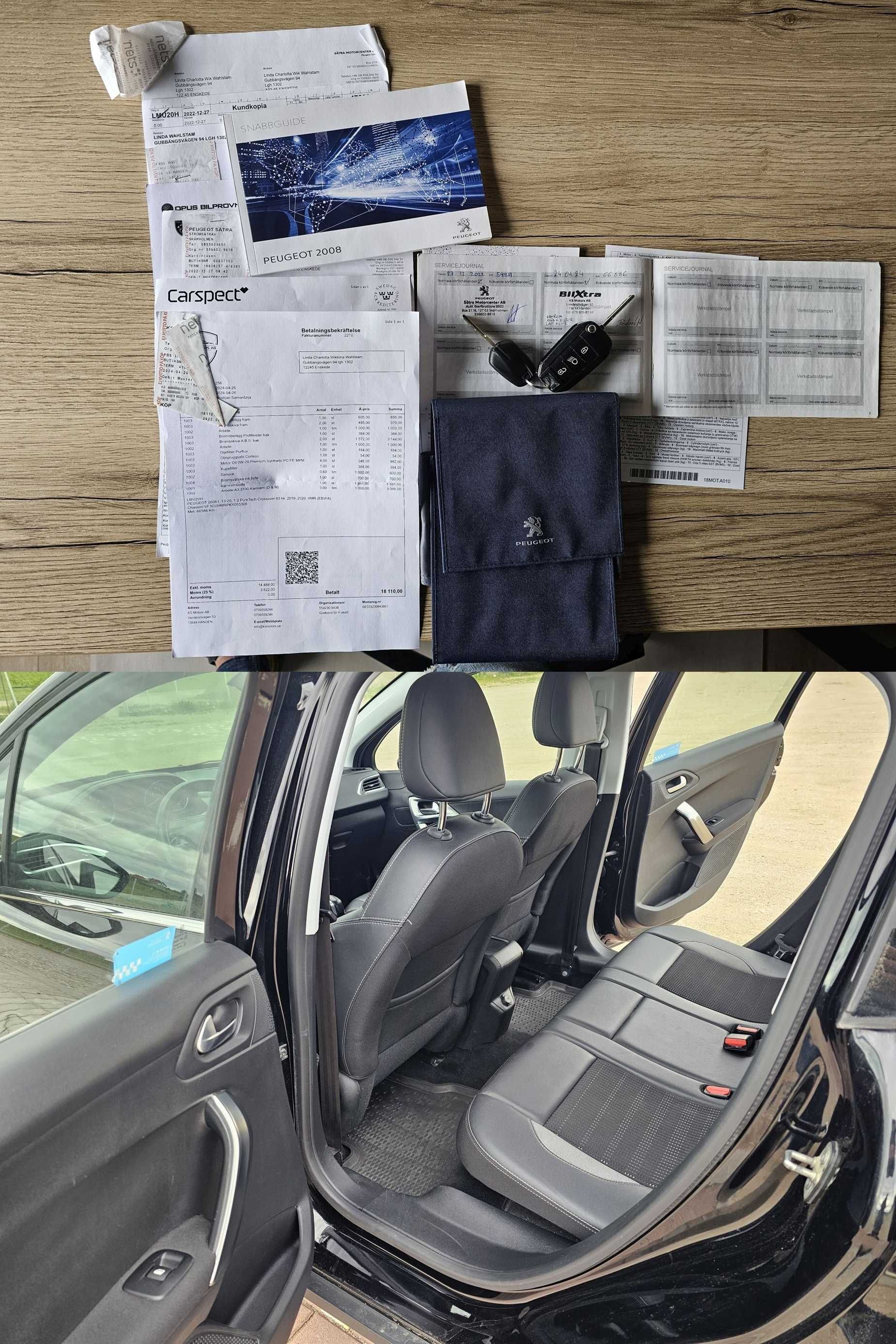 Peugeot 2008 Allure!! 2019 R. !! 1.2 Benzyna !! 76.100 km przebiegu
