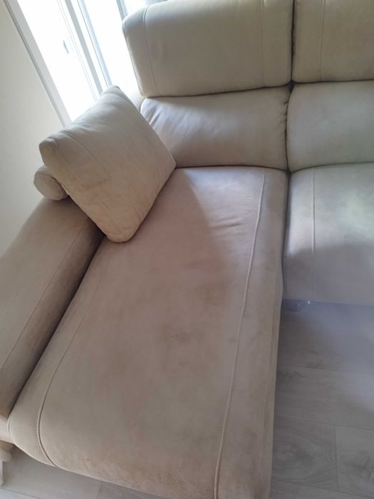 Sofá elétrico com chaise long